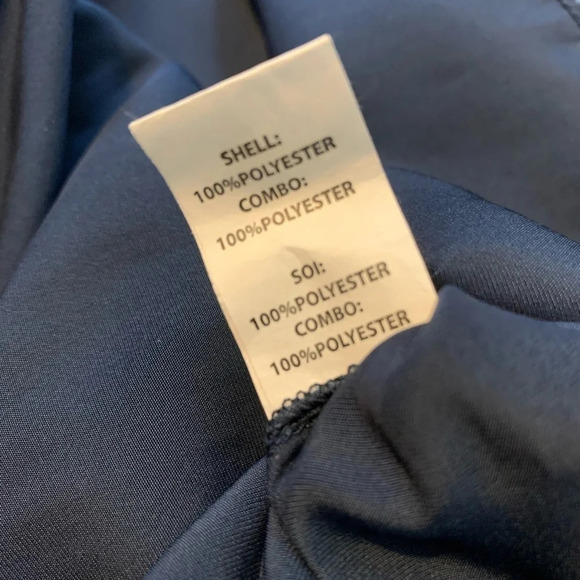 Ramy Brook Navy Winnie Blouse Top XS NWT $365 - Picture 6 of 6